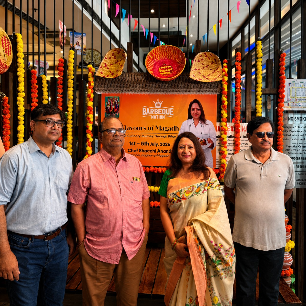 Flavours of Magadh promotional festival visual